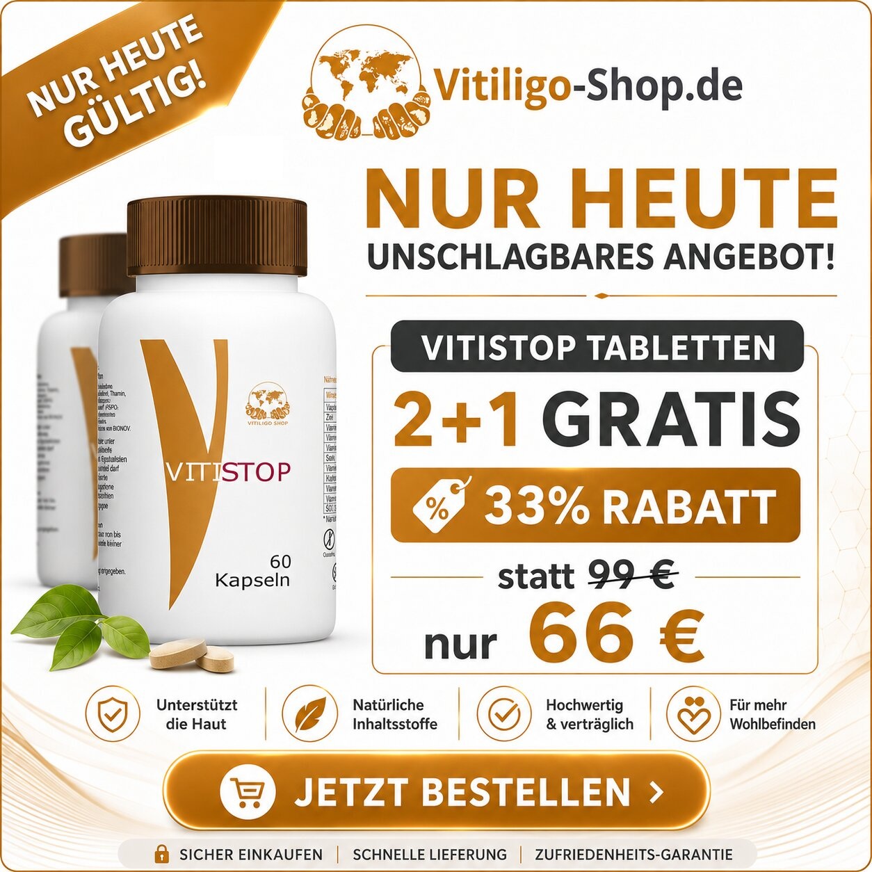 Vitistop Tabletten Vitiligo