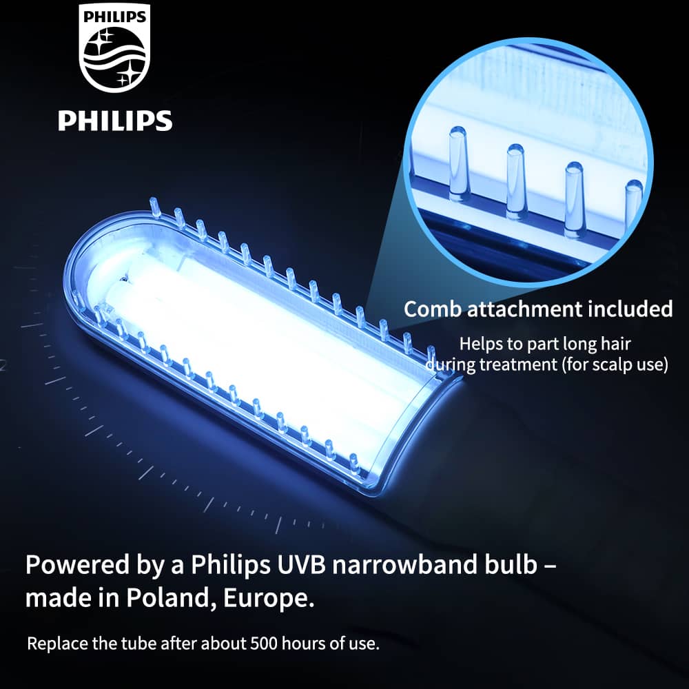 Philips BU-1S UVB-Lampe Schuppenflechte 