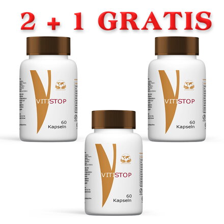 Vitistop "60" - Verbesserte Rezeptur 2+1 Gratis